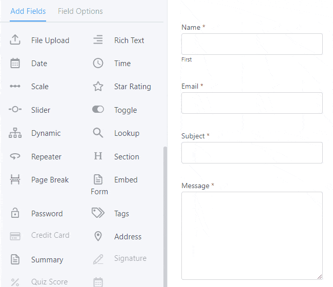 How to Create a Multi-Step Form in WordPress - Page break