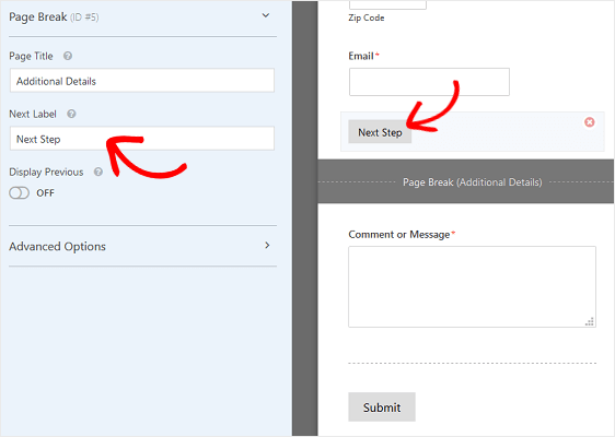 Customize the next page - nIranninja - niranjan