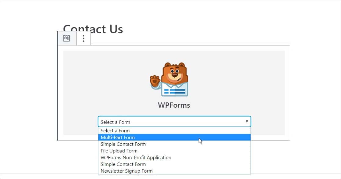 Select WPForms - If you are new to my website then I would recommend reading this full article in order to create an engaging Multi-page form. - Niranjan - Niranninja