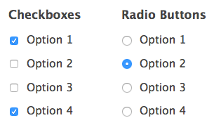 Checkboxes radio buttons - Formidable forms - Niranninja