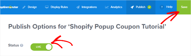 Checkout publish and save campaign - How to Quickly Create Lightbox Popups for WooCommerce