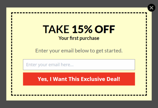 Coupon's look - How to Create a Popup Coupon that Boosts Sales