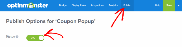 coupon publish - How to Create a Popup Coupon that Boosts Sales