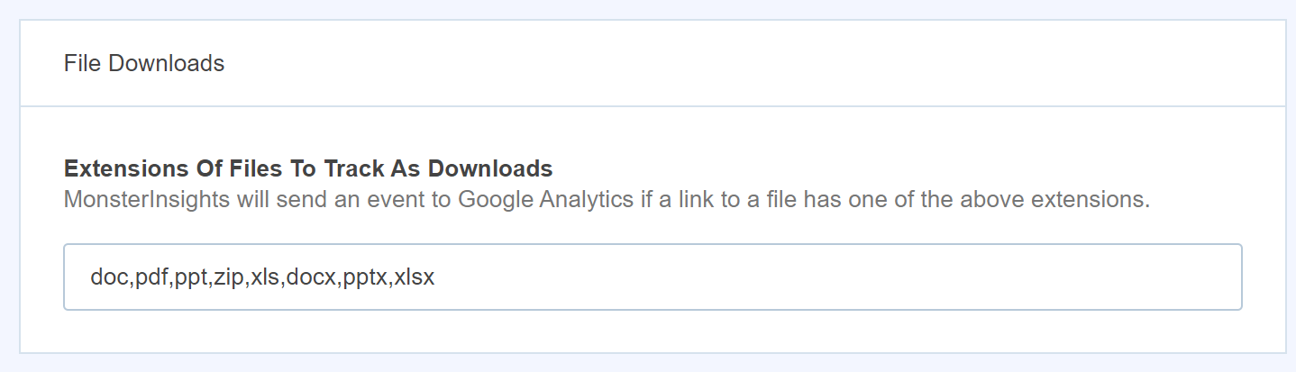 How to track file downloads in Google Analytics - MonsterInsights